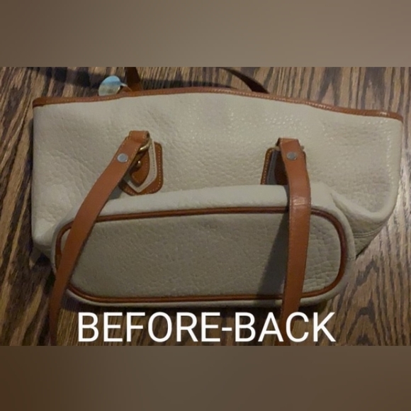 Dooney & Bourke AWL Collection, Zip-Top Tote, mid 1990's Upcrafted. - Picture 14 of 14